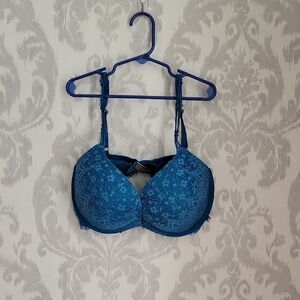 Victoria's Secret Very Sexy Pish Up Teal Lace Bra